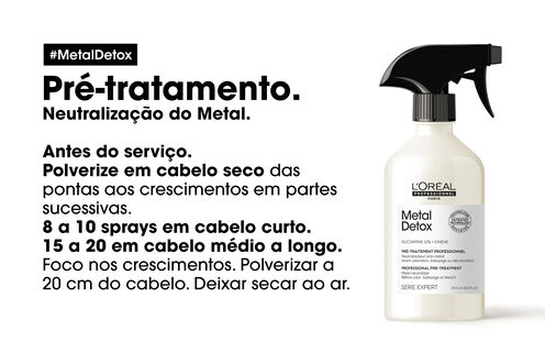 Spray Pré Tratamento Metal Detox - presales-metal-detox | L'Oréal Partner Shop
