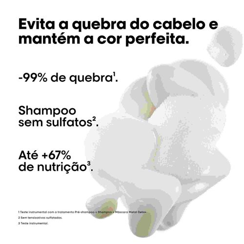Refill Shampoo Metal Detox Sem Sulfatos - Metal Detox | L'Or&eacute;al Partner Shop