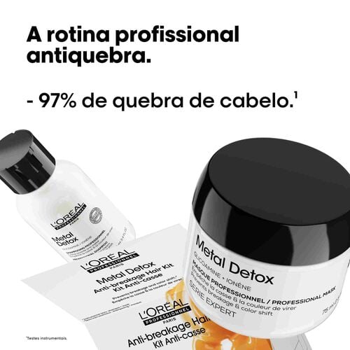 Metal&nbsp;Detox&nbsp;Set Duo Mini​ (Shampoo + M&aacute;scara) - Minis de venda | L'Or&eacute;al Partner Shop
