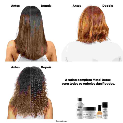 Refill Shampoo Metal Detox Sem Sulfatos - Metal Detox | L'Or&eacute;al Partner Shop